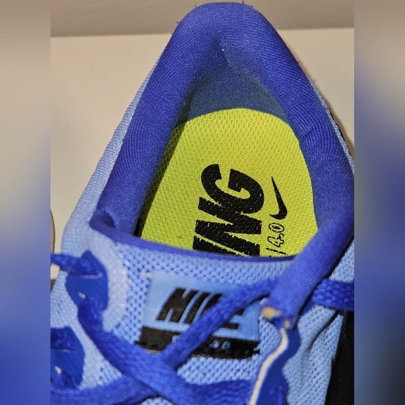 Nike Free 4.0 Women's Running Sneakers,  Sz 8.  Bright Blue - Picture 12 of 16